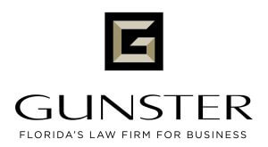Logo for Gunster law firm